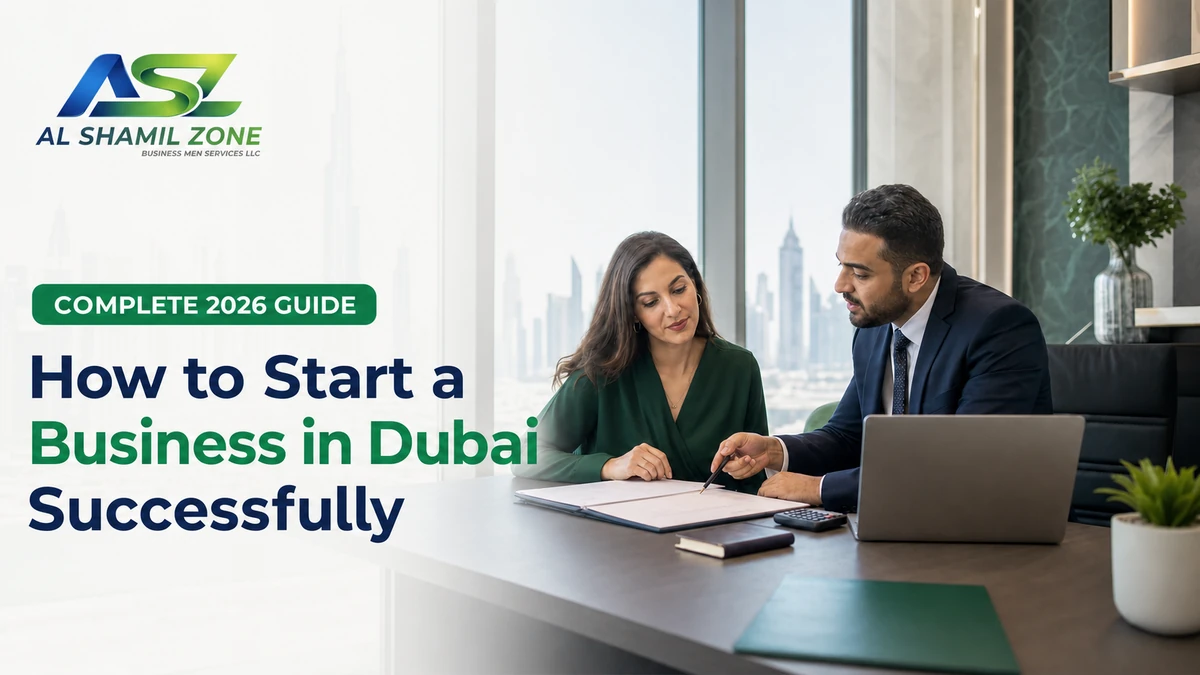 Entrepreneur discussing Dubai company formation with a business consultant