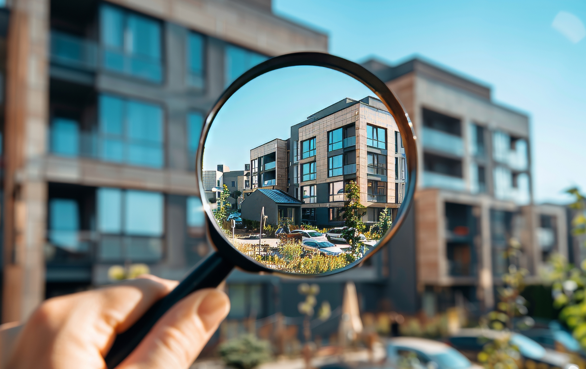 Magnifying Glass on Property